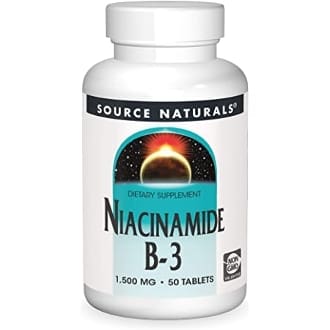 Niacinamide B-3 Time released 1500 mg