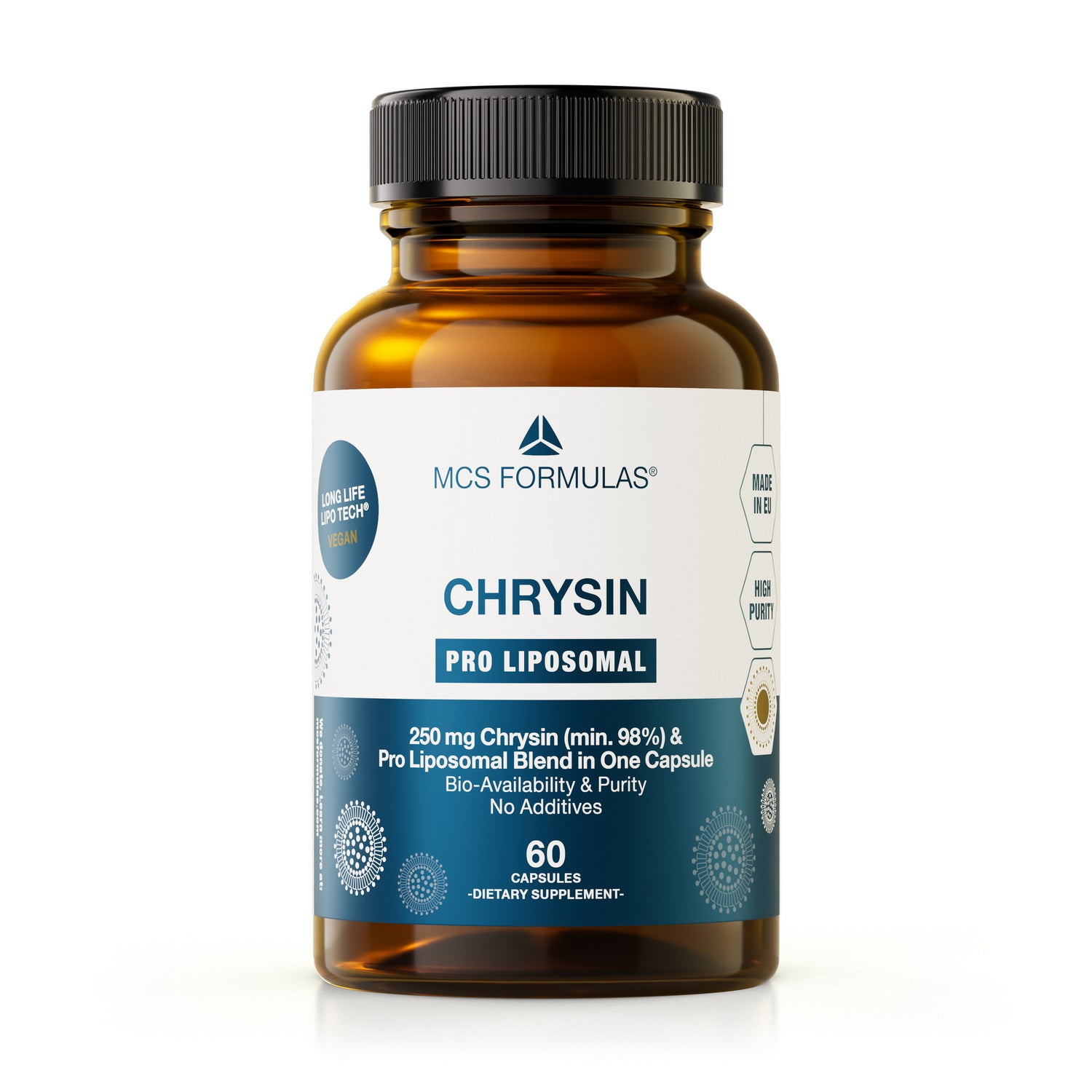 Chrysin Pro Liposomal, 250 mg, 60 caps