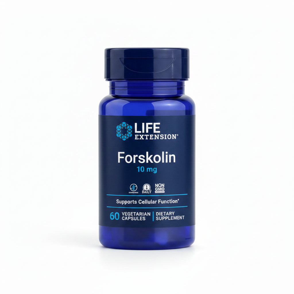 Forskolin 10 mg, 60 caps | Life Extension Foundation