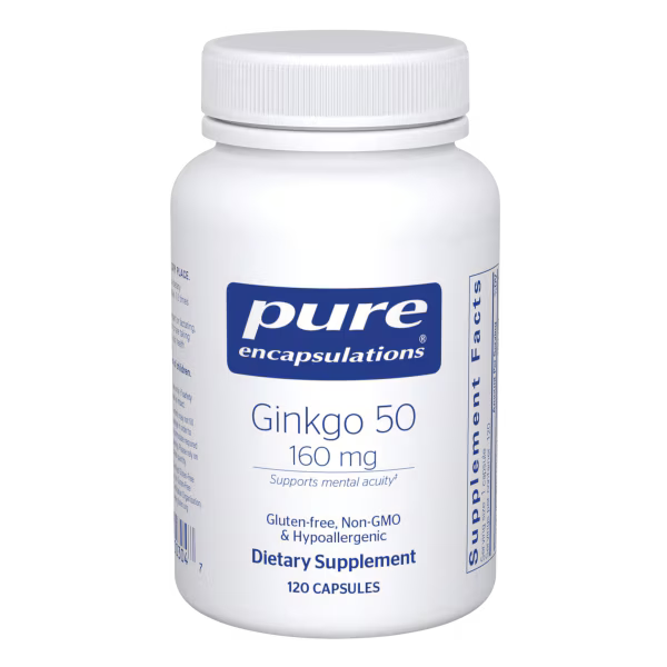 Ginkgo 50 - 160 mg 120 Vcaps