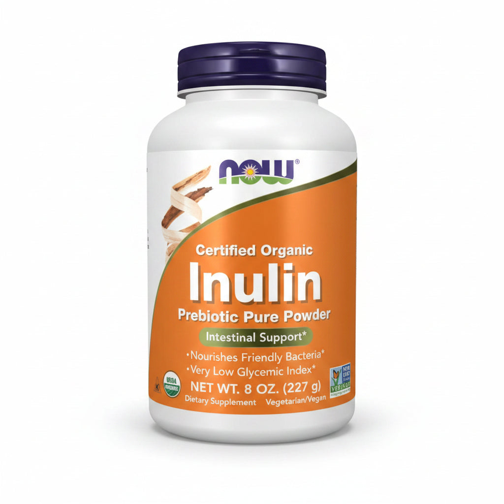 Inulin Prebiotic Pure Powder | NOW