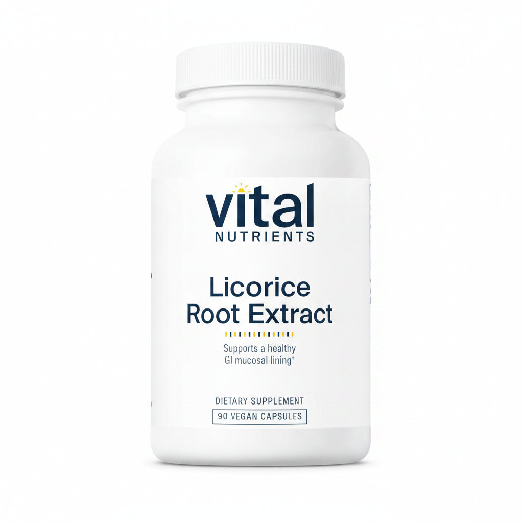 Licorice Root Extract 400 mg (16% Glycyrrhizin) 90 Capsules