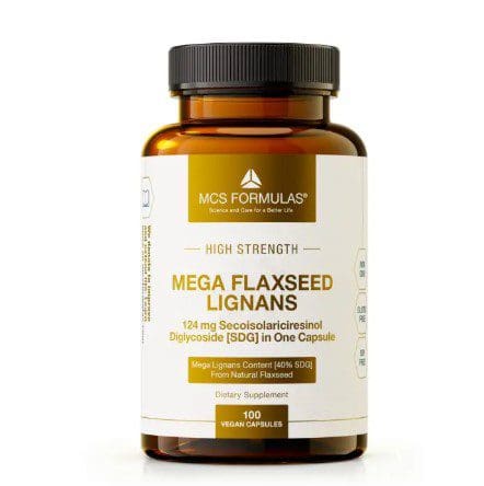 Mega Flaxseed Lignans, 124 mg SDG, 100 caps