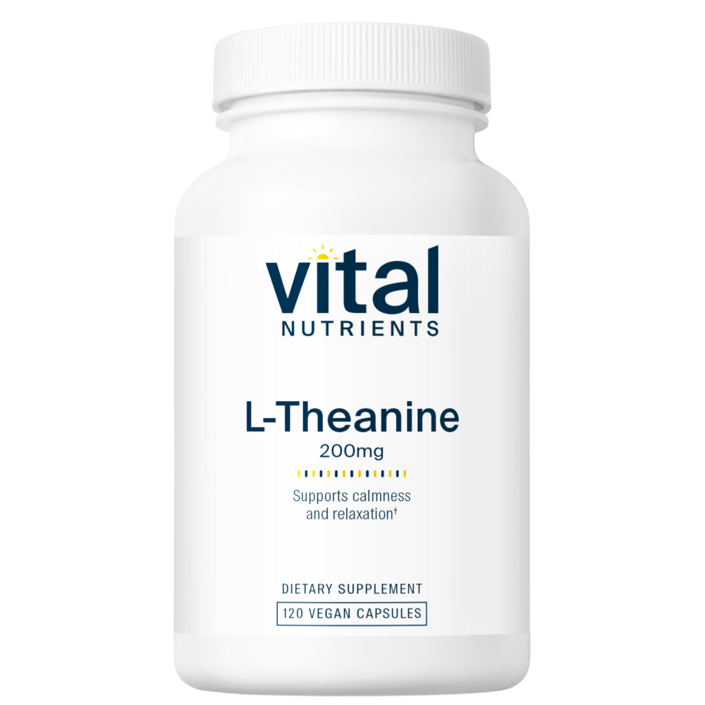 Theanine, 200mg, 120 caps (L-Theanine)
