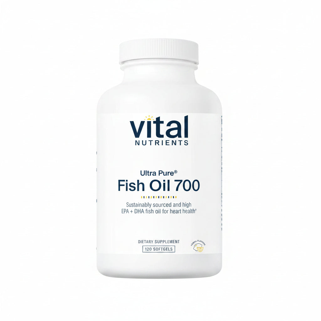 Ultra Pure Fish Oil 700, 360 mg / 240 mg Lemon 120 Softgel