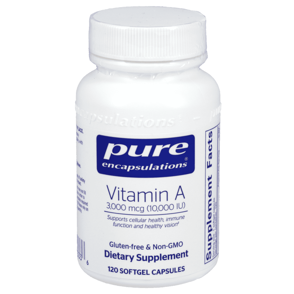 Vitamin A 10,000 IU 120 Softgel Capsules