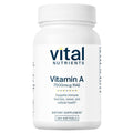 Vitamin A (from Fish Liver Oil) 25,000 IU 100 Softgel Capsules