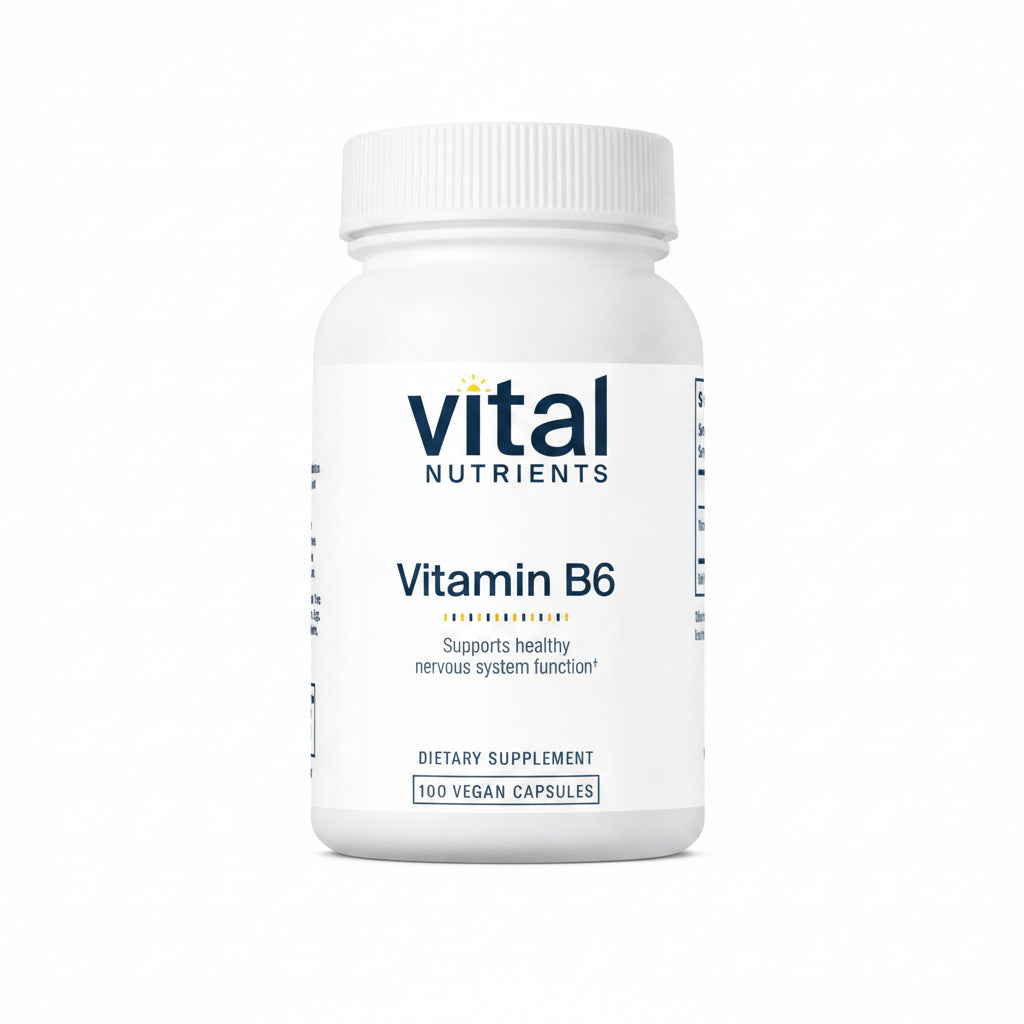 Vitamin B6 100 mg 100 Capsules