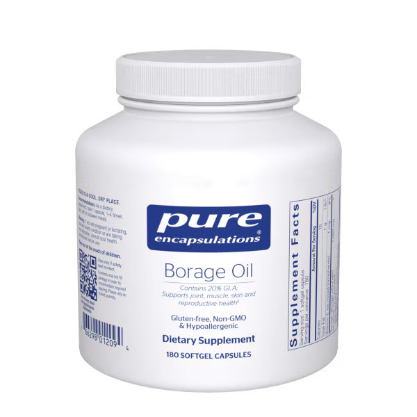Borage Oil, 1000mg, 180 gelcaps