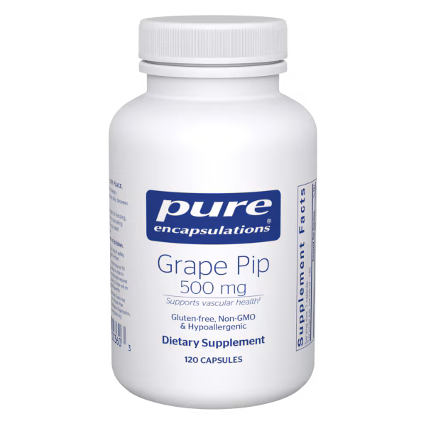 Grape Pip 500 mg. 120 Vegetable Capsules