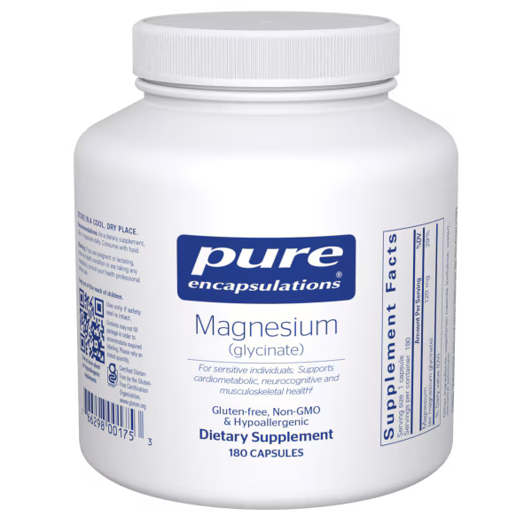 Magnesium (glycinate) 180 Capsules