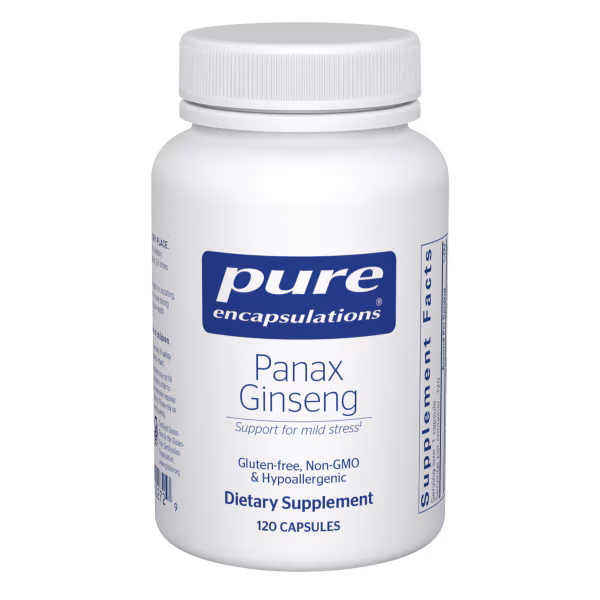 Panax Ginseng 120 Vegetable Capsules