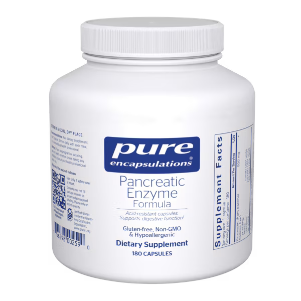 Pancreatic Enzyme Formula 180 Capsules