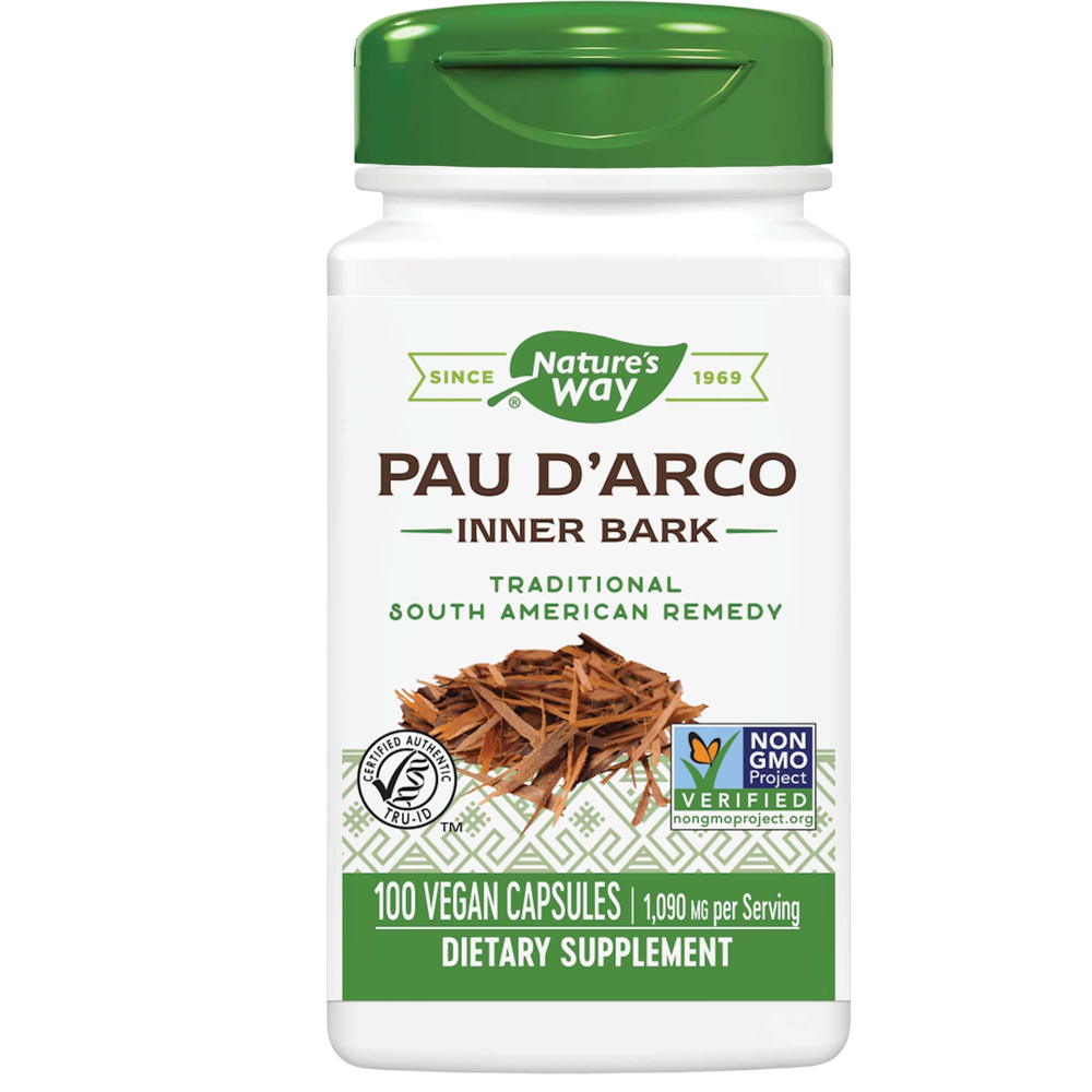 Pau D'Arco, 505mg/cap, 100 caps