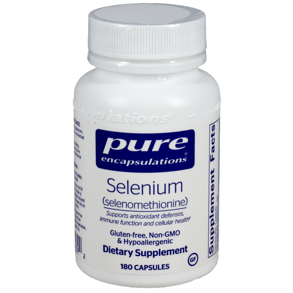 Selenium (selenomethionine), 200mcg, 180 Capsules