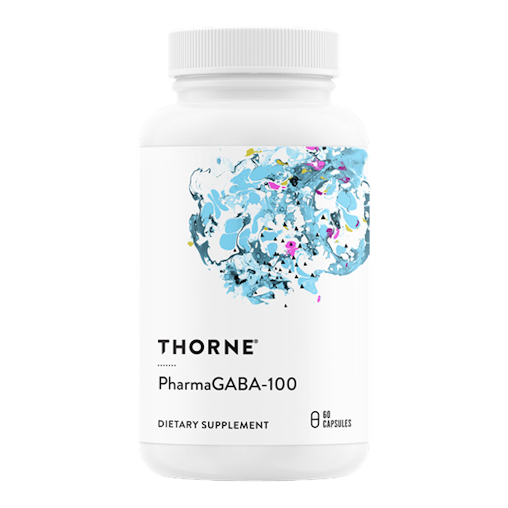 PharmaGABA-100 60 Vegetarian Capsules